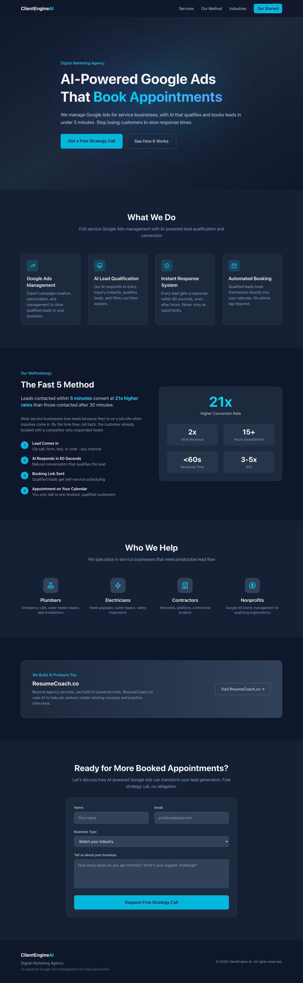 ClientEngine AI platform overview