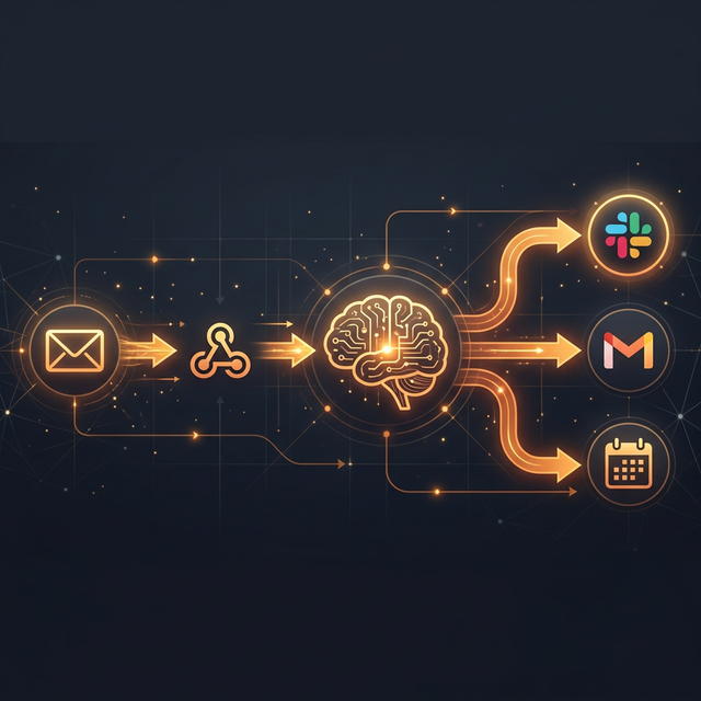 Enterprise automation pipeline diagram