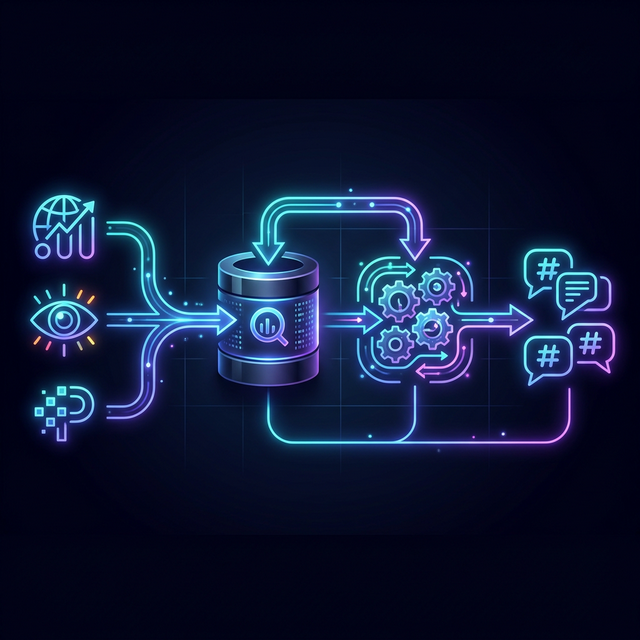 Slack Analytics Intelligence pipeline diagram